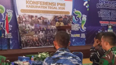 PWI Kabupaten Tegal Gelar Doa Untuk Lima Jurnalis yang Hilang Saat Liputan Erupsi Gunung Anak Krakatau