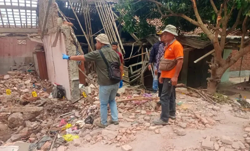 Inafis Periksa Gedung Hogwan Bumiayu, Ini yang Dilakukan di Lokasi