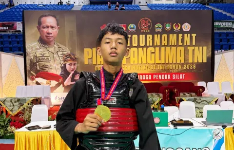 Keren! Dua Pelajar Pemalang Raih Emas di Kejurnas Silat Piala Panglima TNI
