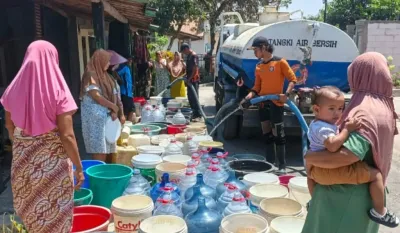 Kekeringan Brebes Selatan Meluas, Tonjong Mulai Minta Bantuan Air Bersih