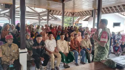 TNI Ajak Warga Pemalang Aktif Cegah Karhutla