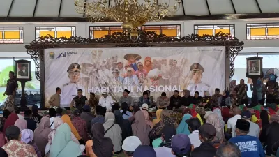 Rayakan Hari Tani Bersama Serikat Omah Tani, Bupati Batang Janji Pemetaan Beasiswa Anak Petani