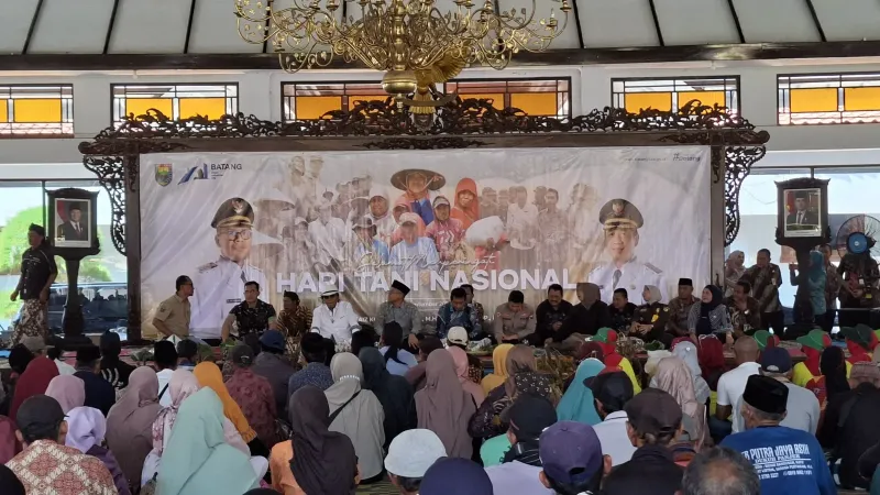 Rayakan Hari Tani Bersama Serikat Omah Tani, Bupati Batang Janji Pemetaan Beasiswa Anak Petani