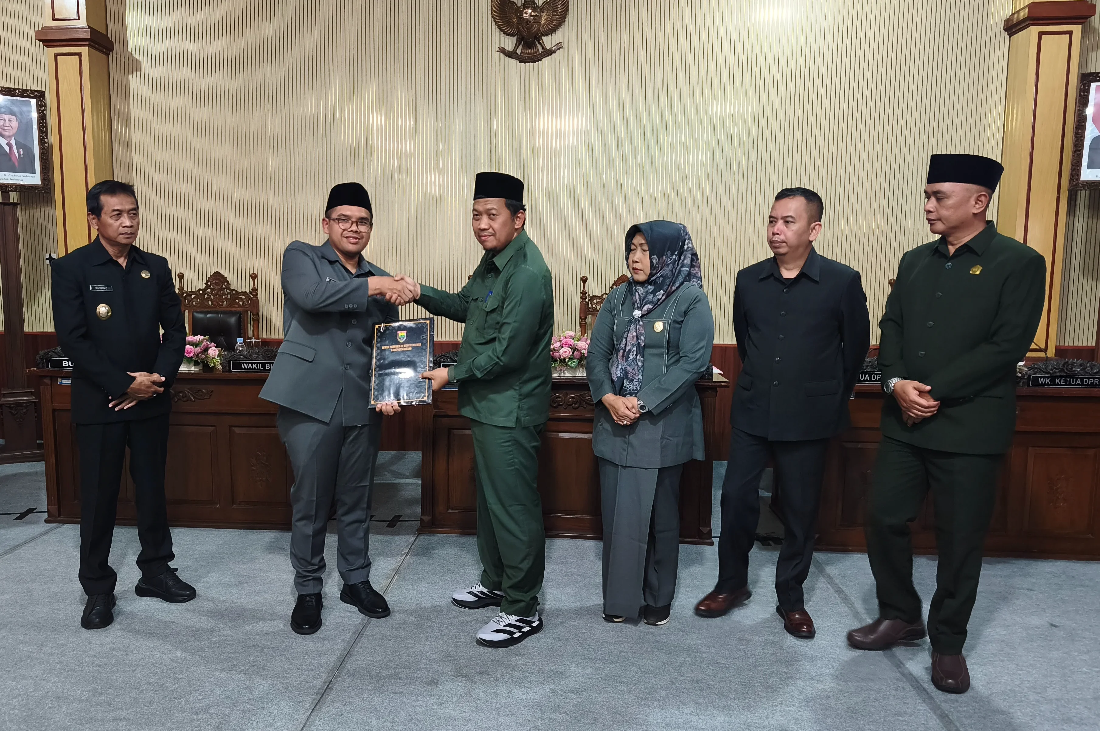 Pengesahan Raperda APBD Perubahan 2026