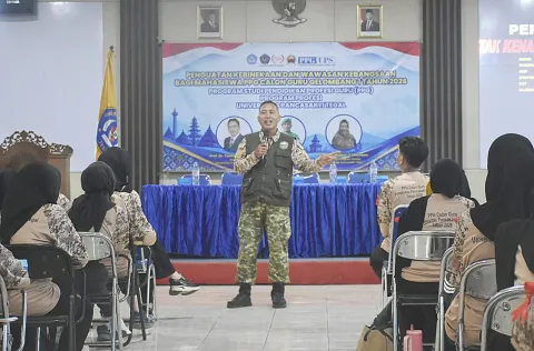 UPS Tegal Gandeng Kodim 0712, Perkuat Wawasan Kebangsaan 83 Mahasiswa PPG