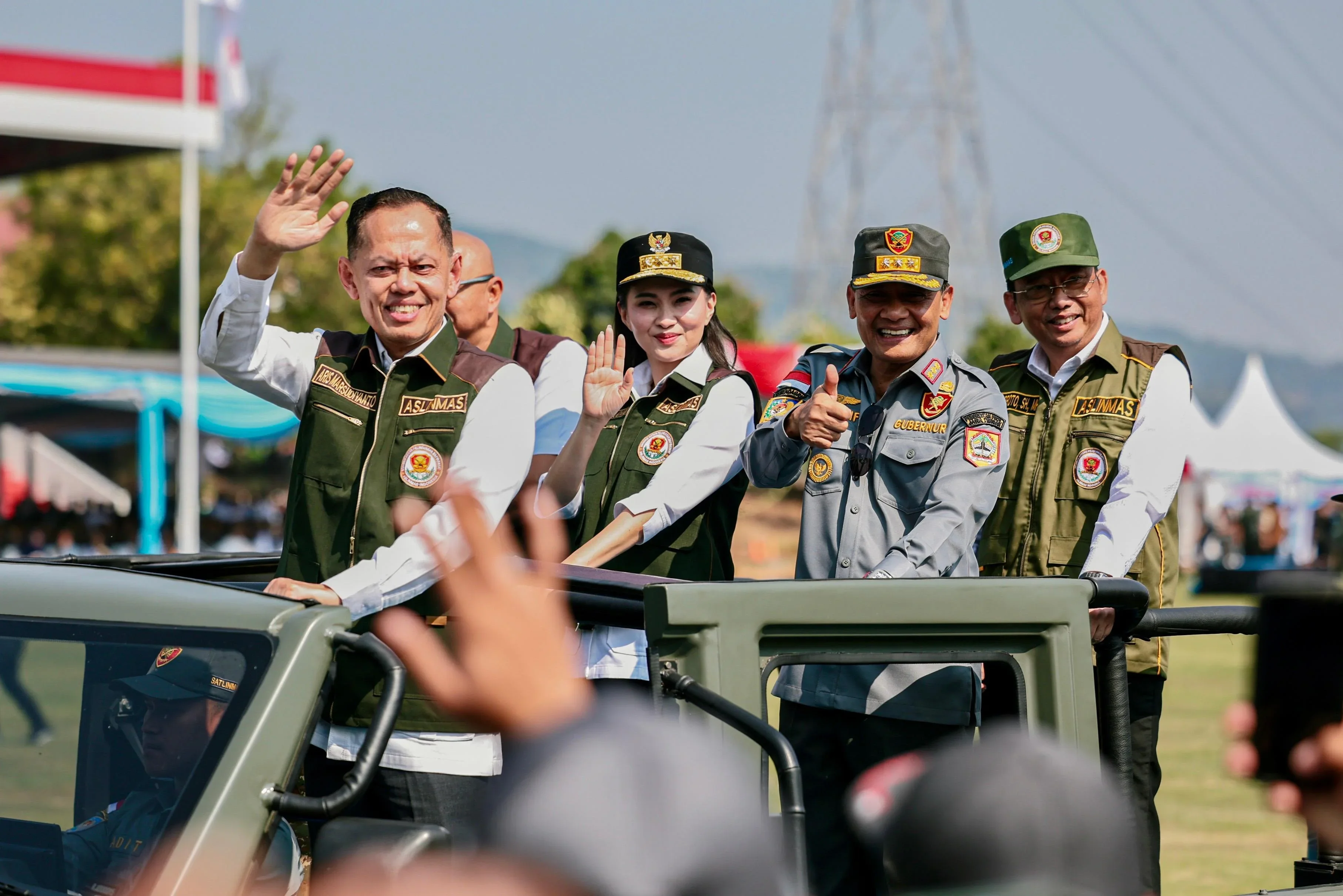 Hansip Reborn! 243 Ribu Satlinmas Jateng Siaga Bencana dan Lawan Hoaks