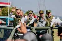Hansip Reborn! 243 Ribu Satlinmas Jateng Siaga Bencana dan Lawan Hoaks