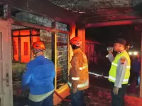 Rumah Warga Kambangan Lebaksiu Ludes Terbakar, Kerugian Capai Rp75 Juta