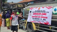 Kekeringan di Jatimulya Parah, DPC Gerindra Kabupaten Tegal Salurkan 6 Tangki Air Bersih