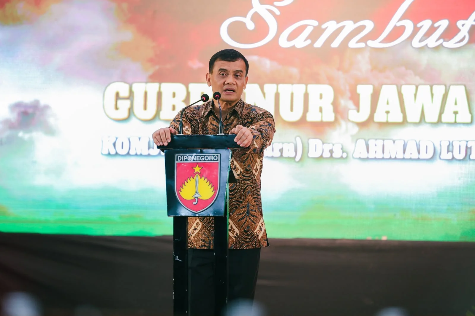 Pangdam IV/Diponegoro Berganti, Gubernur Ahmad Luthfi Tekankan Peningkatan Kolaborasi