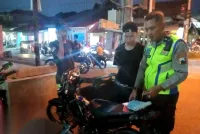 28 Motor Knalpot Brong Terjaring Razia di Lingkar Bumiayu, Berawal dari Laporan Balap Liar