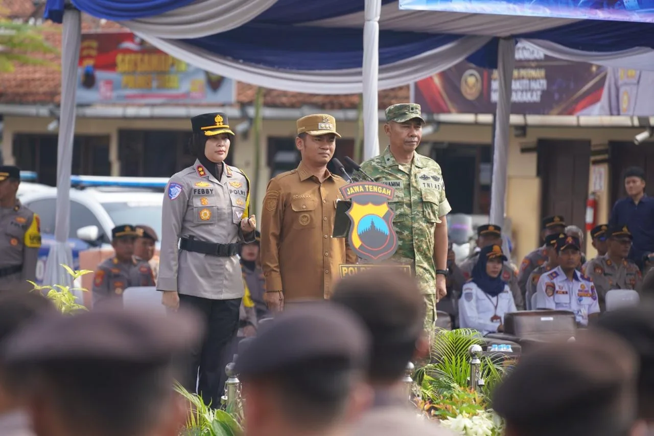 Polres Tegal Gelar Apel Operasi Patuh Candi 2026