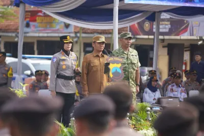 Polres Tegal Gelar Apel Operasi Patuh Candi 2026