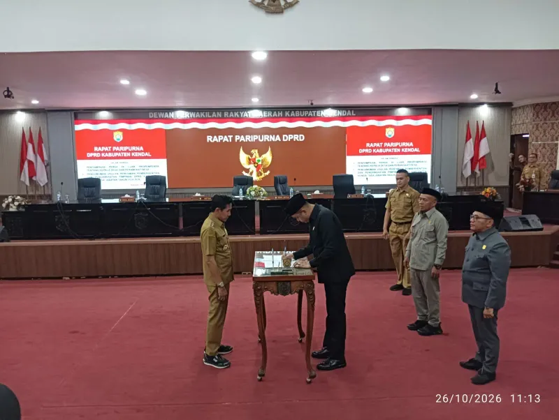 Raperda Kades dan Perangkat Desa Disetujui, Kendal Bersiap Isi Jabatan Kosong