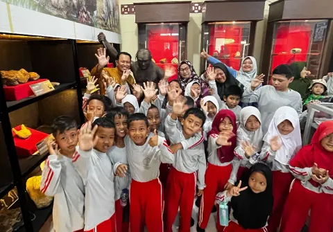 Tak Cuma di Buku, Museum Purbakala Bumiayu Ajak Siswa Mengenal Kehidupan Purba