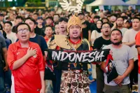 Gatotkaca Muncul di Nobar Gubernuran, Ahmad Luthfi: Lanjutkan Sampai Final!