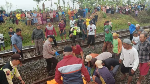 Warga Negaradaha Bumiayu Tewas Tertemper KA Cakra Buana