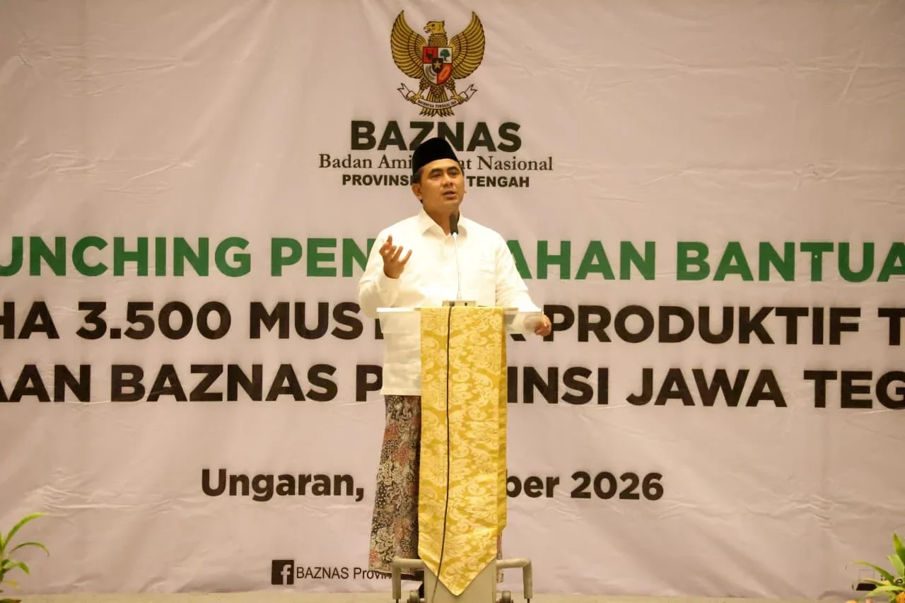 1.750 Mustahik di Jateng Terima Bantuan Modal Rp5,25 Miliar, Taj Yasin Tekankan Pendampingan