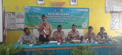 Gandeng AyoPramuka Kwarnas, Kwarcab Tegal Sosialisasi Program dan KTA Nasional