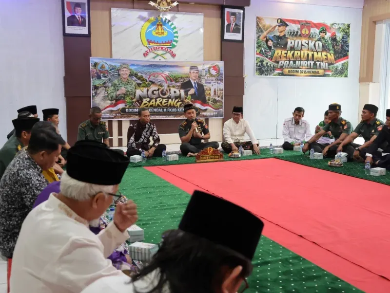 Jaga Kerukunan di Kendal, Dandim dan FKUB Perkuat Sinergi Lintas Agama