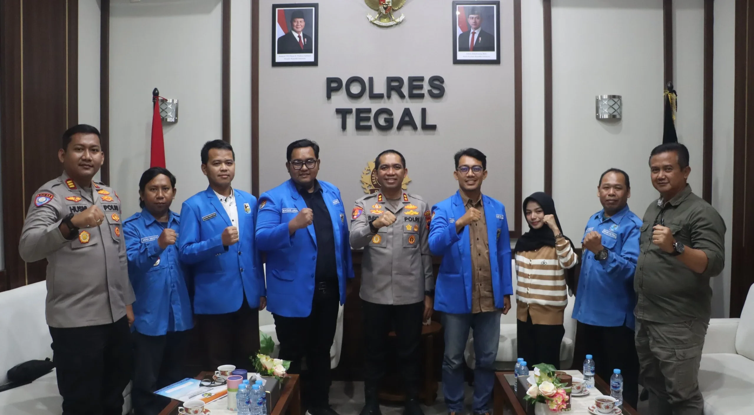 Bidik Pemuda, KNPI Bersama Polres Tegal Siapkan Lomba Mural dan Kreativitas Digital