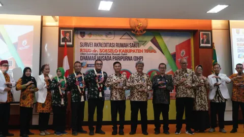 RSUD dr. Soeselo Slawi Jalani Survei Akreditasi  Mutu Pelayanan