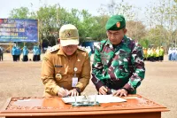 TMMD Jrebengkembang Pekalongan Resmi Dibuka, Pembangunan Jalan dan Edukasi Warga Jadi Sasaran