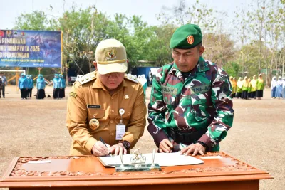 TMMD Jrebengkembang Pekalongan Resmi Dibuka, Pembangunan Jalan dan Edukasi Warga Jadi Sasaran