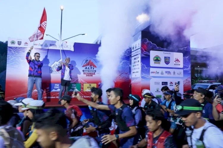 Keren! Pelari Lari Lintas Alam Asal Tegal Sabet Juara 1 Kejurda ALTI Jateng 2026