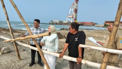 Proyek Breakwater Belum Berizin, Komisi III DPRD Kabupaten Tegal Minta Dihentikan Sementara