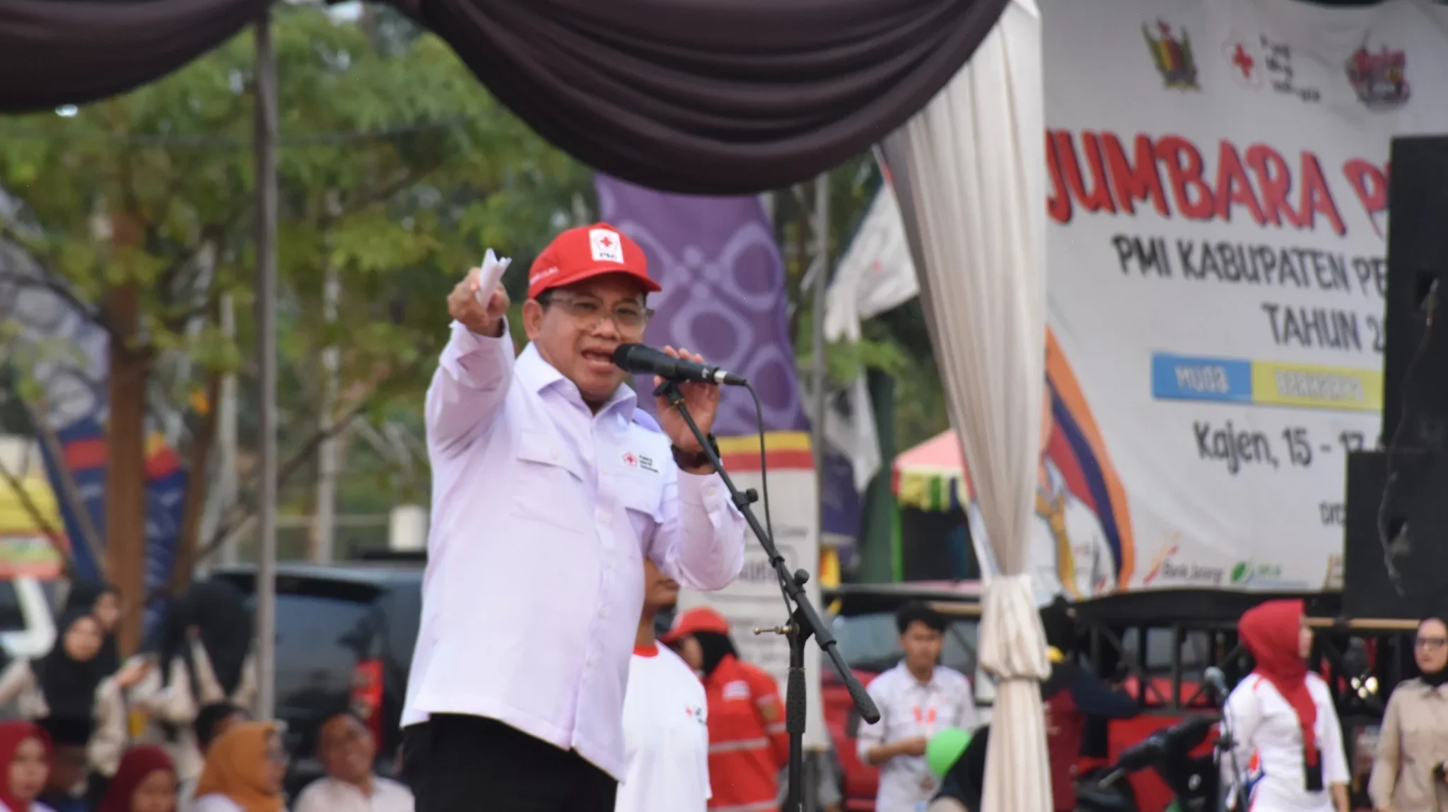 Buka Jumbara PMR XII di Kajen, Begini Pesan Plt Bupati Pekalongan Sukirman