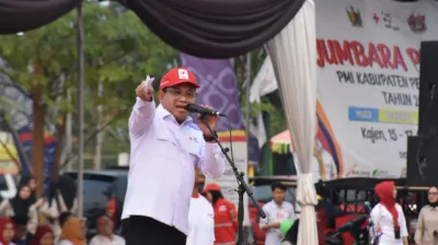 Buka Jumbara PMR XII di Kajen, Begini Pesan Plt Bupati Pekalongan Sukirman