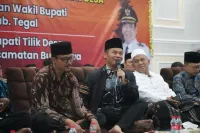 Bupati Tegal Jawab Keluhan Warga Cempaka