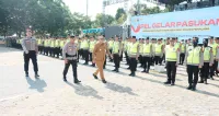 Ratusan Personel Gabungan Siap Amankan Pilkades Serentak 2026 di Pemalang