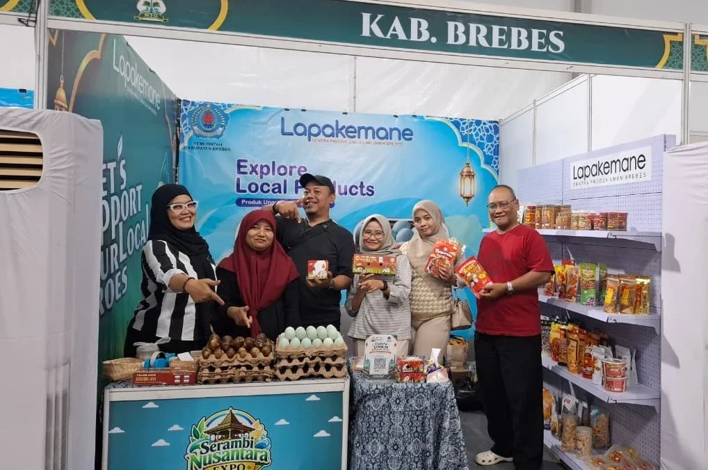 Produk Unggulan Brebes Mejeng di Serambi Nusantara Expo Semarang