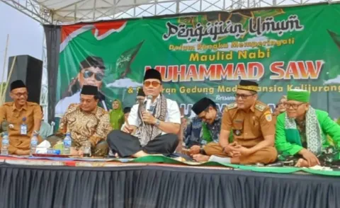 Gus Miftah Ceramah di Kalijurang Brebes, Ribuan Warga Diajak Tak Membandingkan Hidup