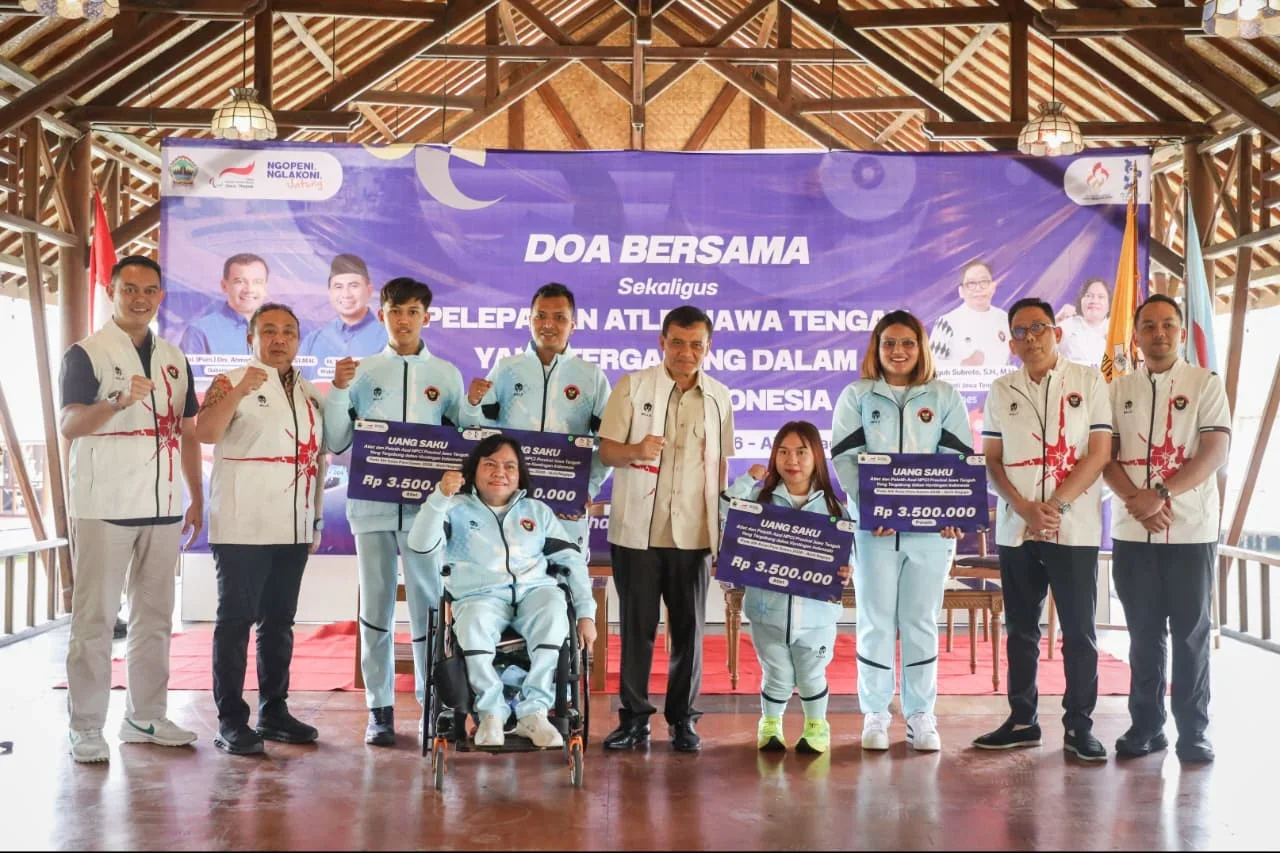 Jateng Kirim 34 Atlet ke Asian Para Games Nagoya Jepang, Inilah Pesan Gubernur Ahmad Luthfi