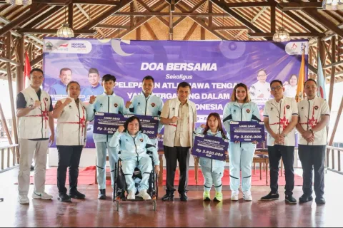 Jateng Kirim 34 Atlet ke Asian Para Games Nagoya Jepang, Inilah Pesan Gubernur Ahmad Luthfi