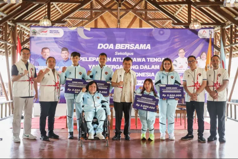 Jateng Kirim 34 Atlet ke Asian Para Games Nagoya Jepang, Inilah Pesan Gubernur Ahmad Luthfi