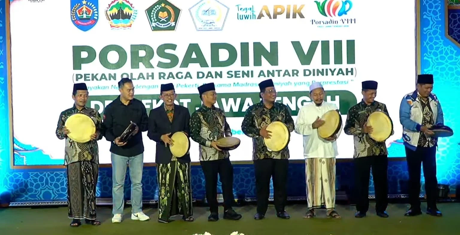824 Kafilah Adu Prestasi Olahraga dan Seni di Porsadin VIII Jateng