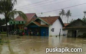 Sungai Comal Meluap, Ratusan Rumah Warga Terendam