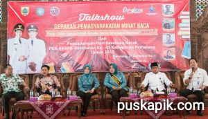 Talkshow Gerakan Pemasyarakatan  Minat Baca (GPMB) Dorong Minat Baca Masyarakat