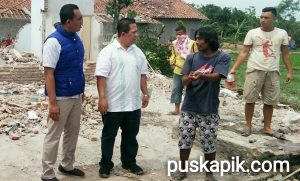 Andriyanto Johan Syah Datangi Korban Puting Beliung