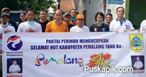 Hari Jadi Pemalang, Perindo Foging Rumah Warga