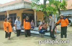 Ratusan Rumah Terendam Luapan Sungai Comal