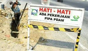 Saluran PDAM Wilayah Kota Mati Sementara