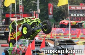 Meski As Roda Patah, Offroader Pemalang Juarai Monster Road