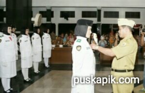 Bupati Kukuhkan Paskibraka Kabupaten Pemalang