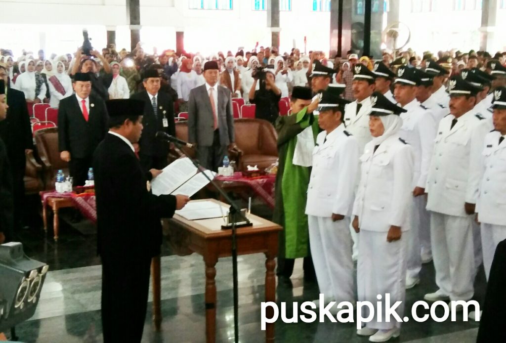 Bupati Pemalang : Sejak Dilantik, Kepala Desa Bertanggungjawab Penuh