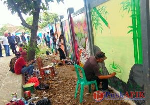 Mural Ramaikan 1 Tahun TKC